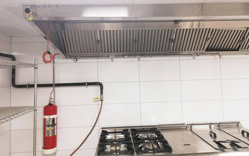 Davlumbaz Söndürme Sistemi