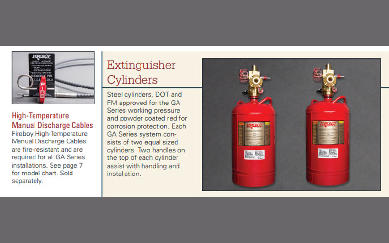 FM200  Marin Gazlı Söndürme Sistemleri